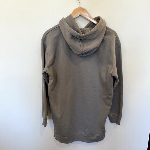 Citadel Bulldogs Gameday Couture Women's side split Hoodie Dress -Gray - Picture 7 of 8